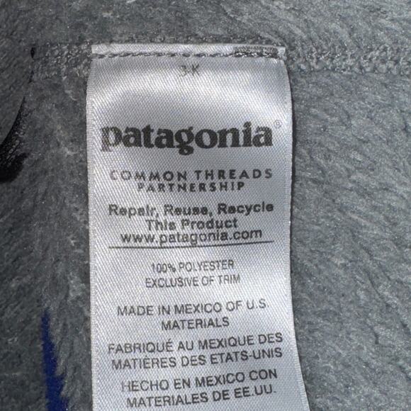 Patagonia Re-Tool Snap-T Pullover Women's Size S Nickel X Dye Harvest Moon Blue - Picture 7 of 7